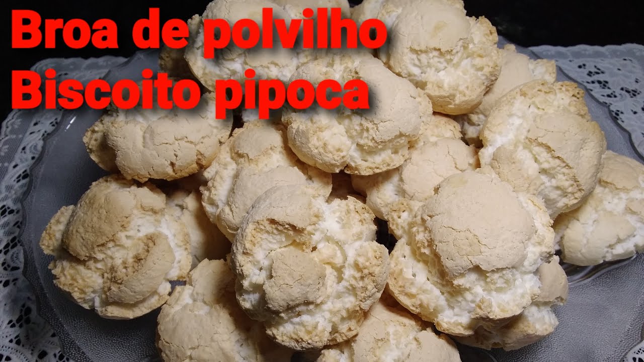 Broa de polvilho/ Biscoito pipoca