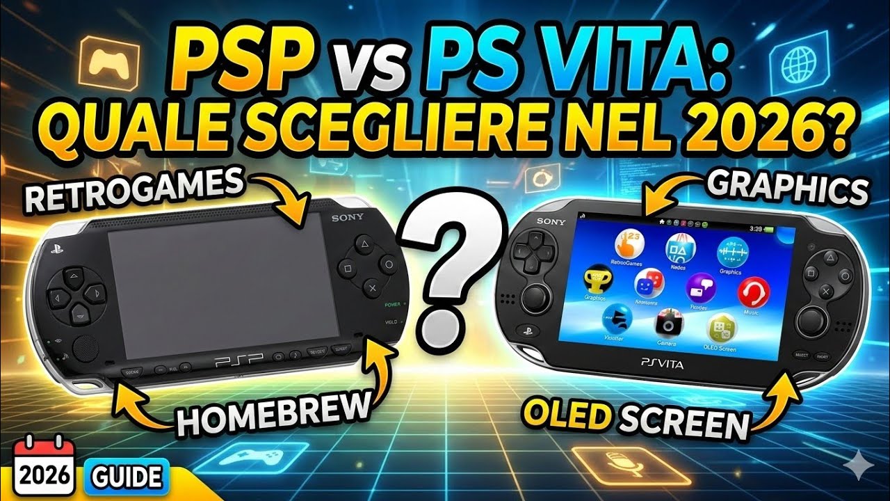 Quale scegliere tra PSP e Playstation VITA ? (nel 2026)