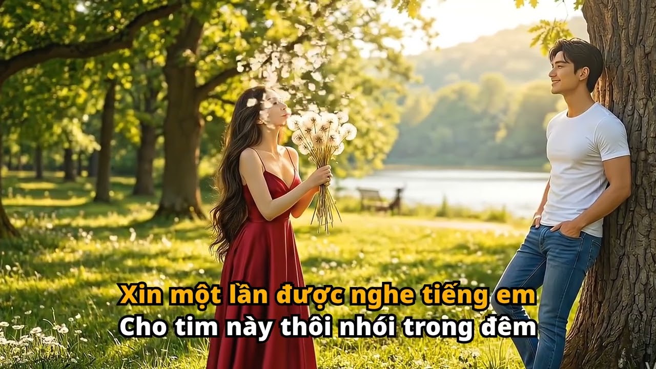 NHƯ CÁNH HOA BAY - KARAOKE OFFICIAL - BẢN TÌNH CA BALLAD MỚI NHẤT