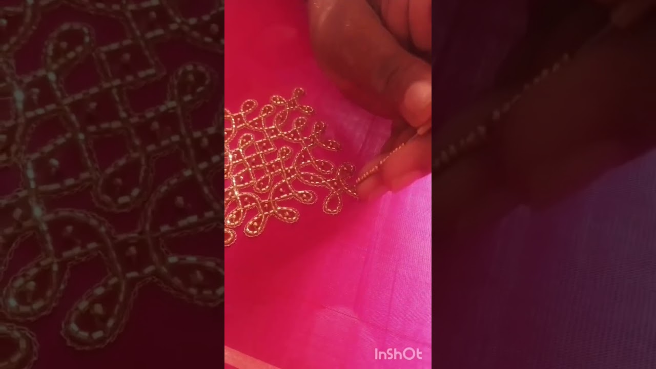 muggu design hand work