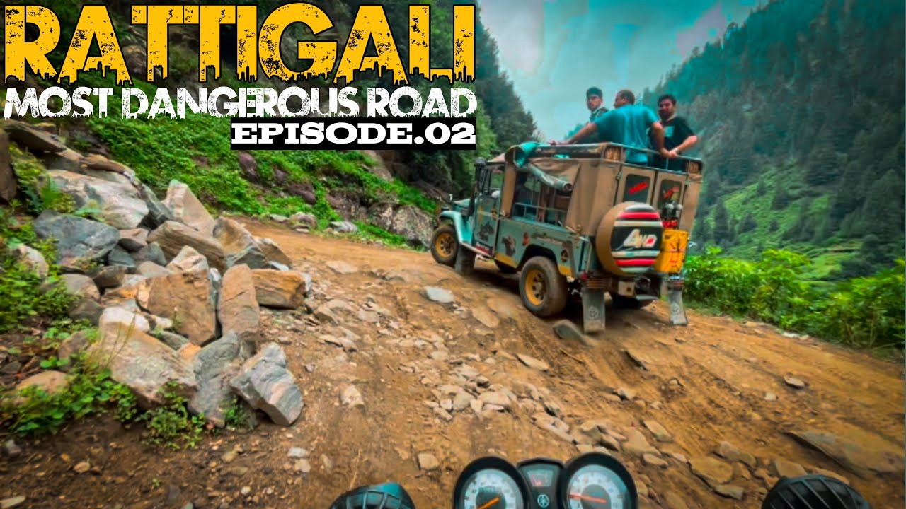 Ratti Gali Road Bike khai me girnay lgi🤕 | Neelum, Kashmir, Pakistan | Motorcycle Tour | Episode.02