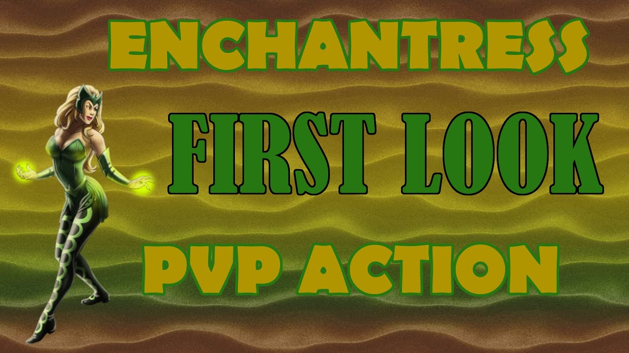 Marvel Avengers Alliance PVP: Enchantress First PVP Action