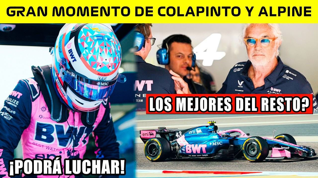 ⚠️El GRAN AVANCE de ALPINE y su REALIDAD para 2026🔥 COLAPINTO PODRA LUCHAR✅ CANDIDATOS de la ZONA ME