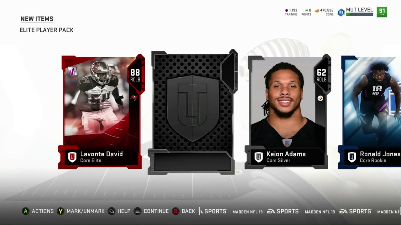 Madden 19 Ultimate Team :: ALL VETERAN GAUNTLET PACKS OPENED! :: Madden 19 Ultimate Team