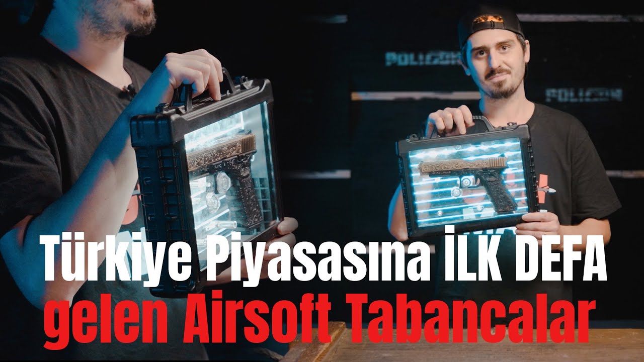 Türkiye Piyasasına İLK DEFA gelen Airsoft Tabancalar