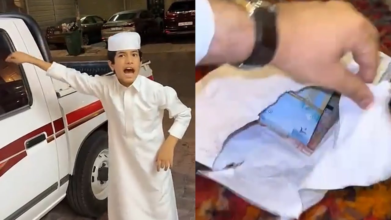 احمد شاك باخوه سيف جايب فلوس بدون مايعلمه 😂 #فراج_قزيع_السهلي سنابات فراج قزيع السهلي