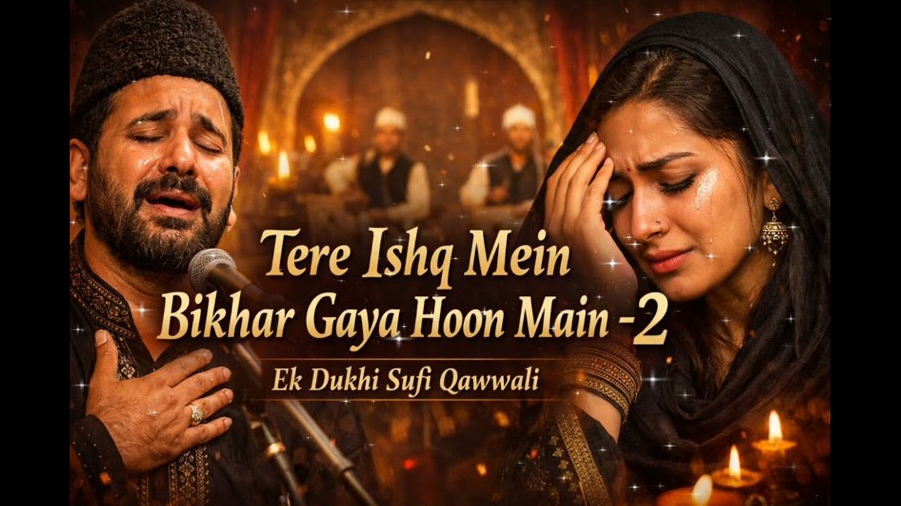 Tere Ishq Mein Bikhar Gaya Hoon Main – 2 | Ek Dukhi Sufi Qawwali | Heart Touching Qawwali 2026 