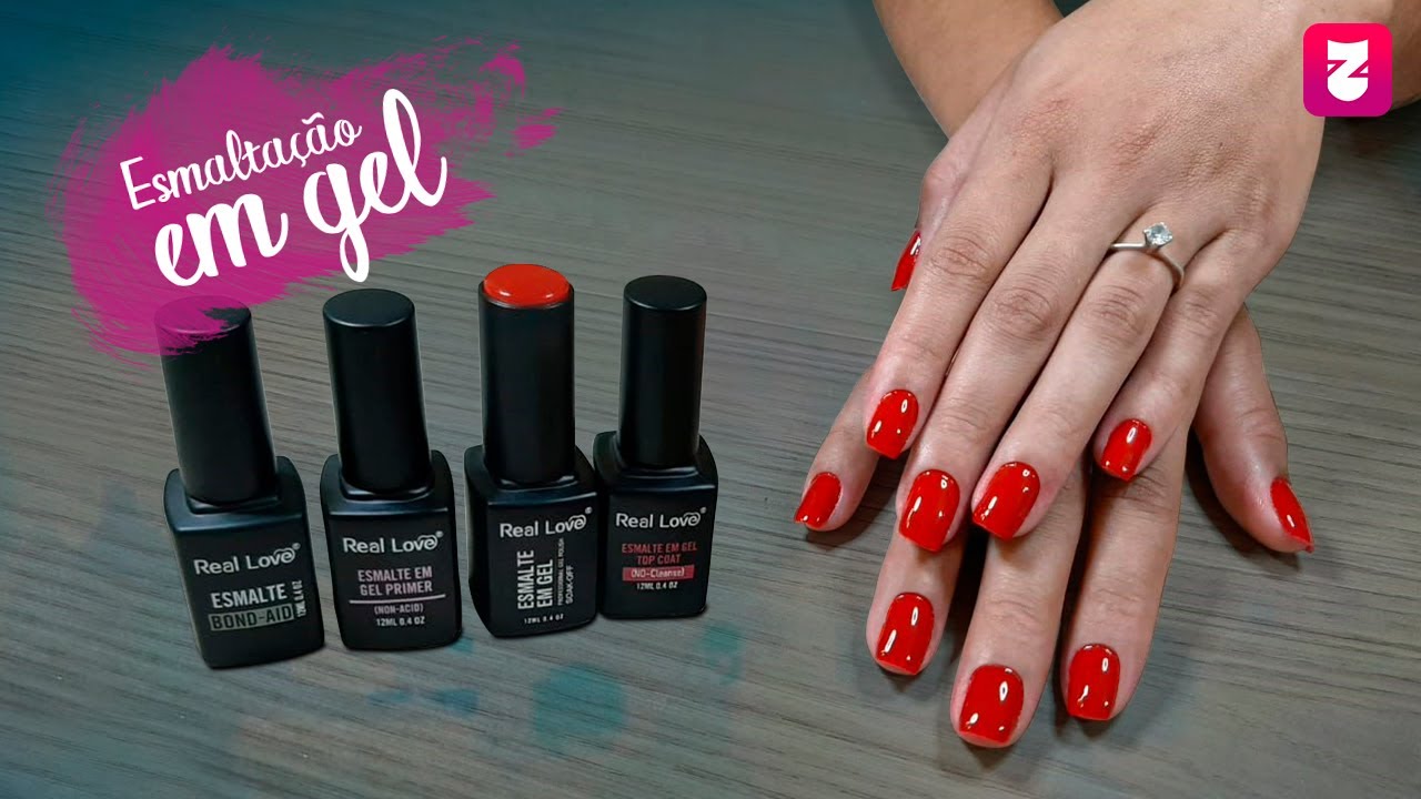 ESMALTA&Ccedil;&Atilde;O EM GEL PASSO A PASSO FA&Ccedil;A VOC&Ecirc; MESMO - SUPER DICAS BELEZEIRA