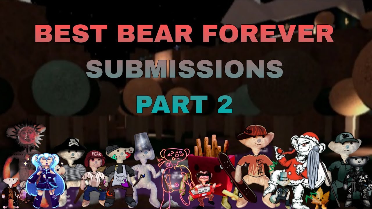 Best bear forever submissions part 2 #bearalpha #roblox #bearforever 