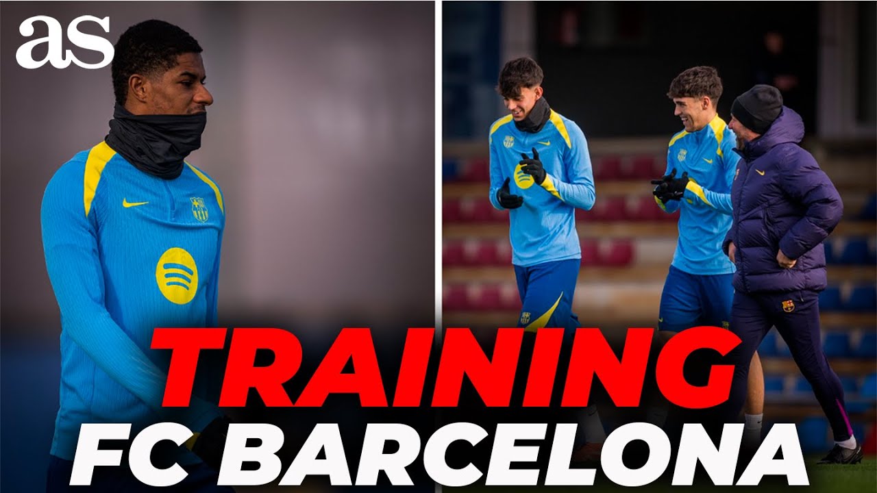 FULL FC BARCELONA TRAINING today ahead of the CATALAN DERBY | ESPANYOL vs. FC BARCELONA