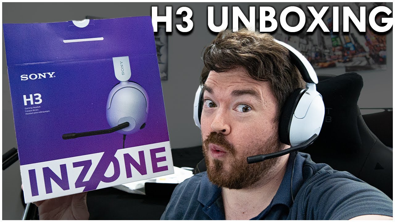 Распаковка Sony Inzone H3 для PS5 и ПК