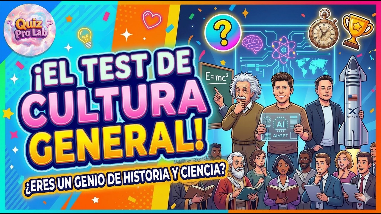 ¿Cuánto sabes de cultura general?30 preguntas que te harán pensar🤯📚 #Quiz #sabiasque #culturageneral
