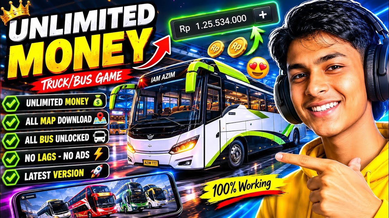 How To Get Unlimited Money In Bus Simulator Indonesia 😍 || IAM AZIM 
