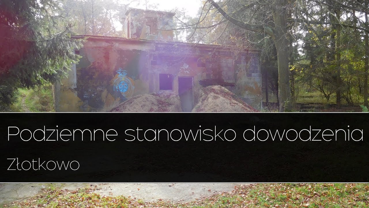 Opuszczone podziemne stanowisko dowodzenia - Złotkowo Urbex |Urban Exploration|