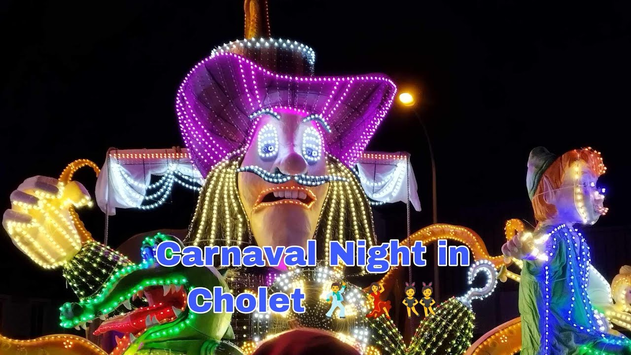 Carnaval Night In Cholet 2024 #carnaval #carnaval2024 #parade #france #whenggallardo #myvlog #cholet