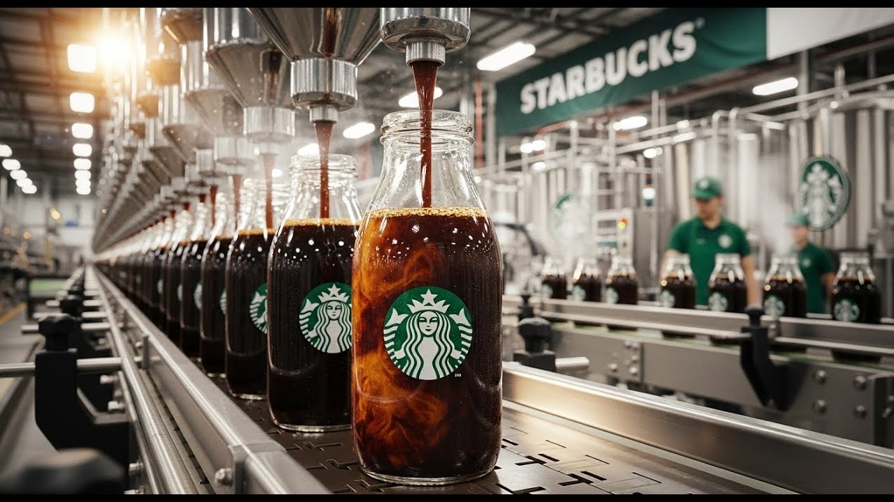 Inside the Starbucks Bottled Drinks Line: how ready-to-drink coffees are made