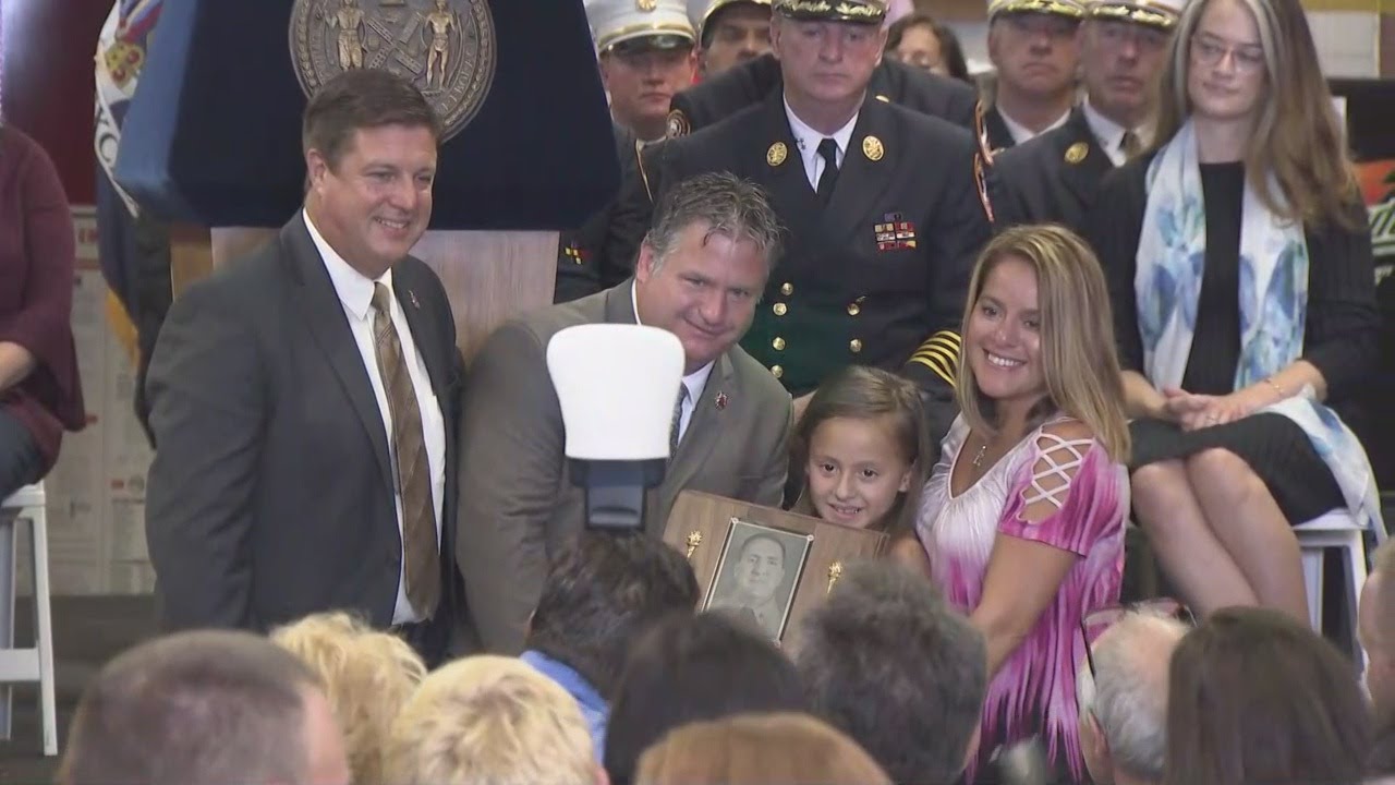 Full Video: FDNY Dedicates Plaque To Firefighter Tolley