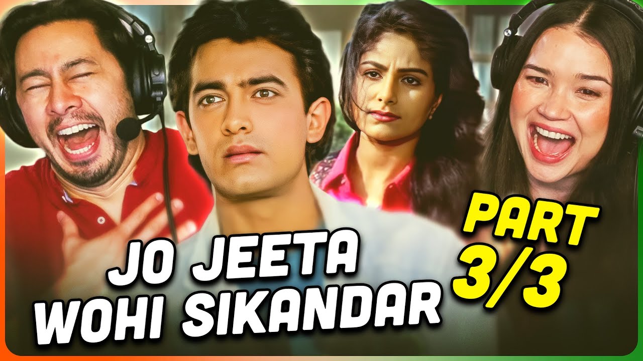JO JEETA WOHI SIKANDAR Movie Reaction (Part 3/3)! | Aamir Khan | Deepak Tijori | Ayesha Jhulka