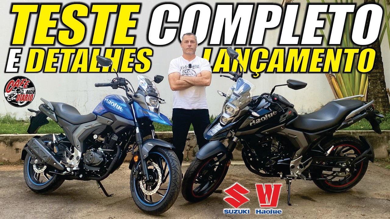 Teste Ride e Todos os Detalhes da Haojue DL 160 