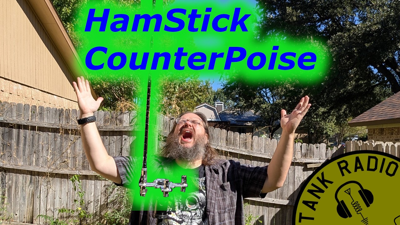 Создание противовеса для антенн Hamstick для портативной неинтрузивной антенной системы