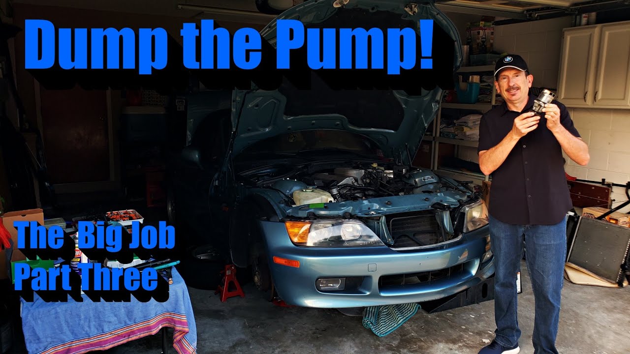 The Big Job Part Three: Changing the Waterpump BMW Z3!