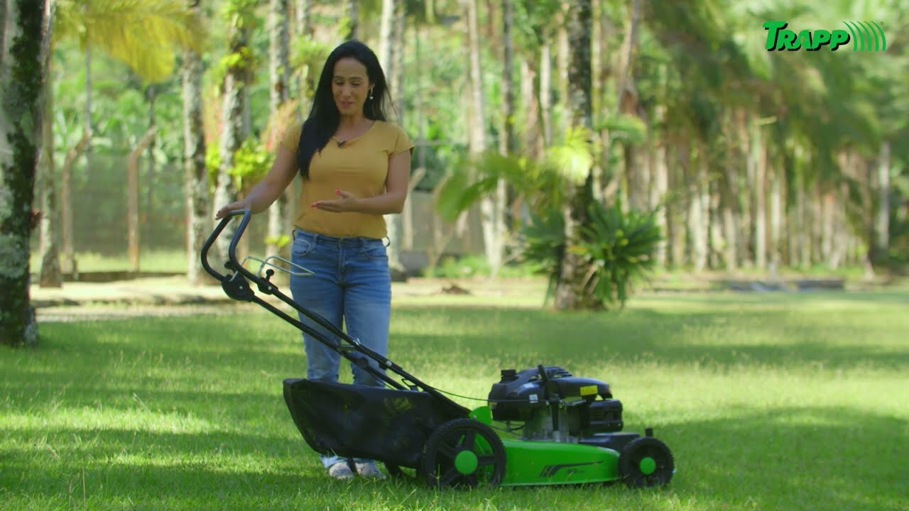 Cortador de Grama com TRA&Ccedil;&Atilde;O! Conhe&ccedil;a o LF-55C, Ele Vai Cortar a Grama pra Voc&ecirc;! | TRAPP BRASIL