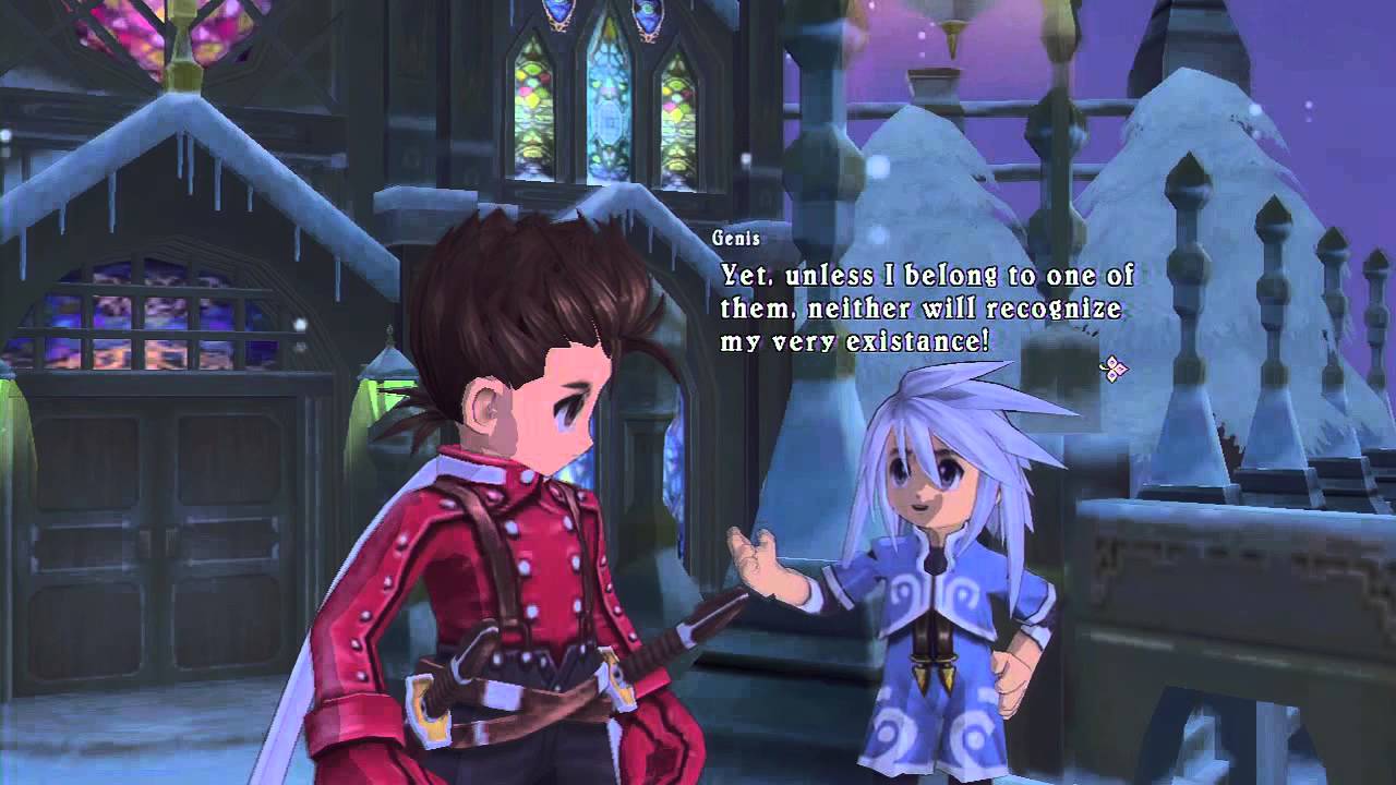 Tales of Symphonia HD - Genis' Flanoir Scene