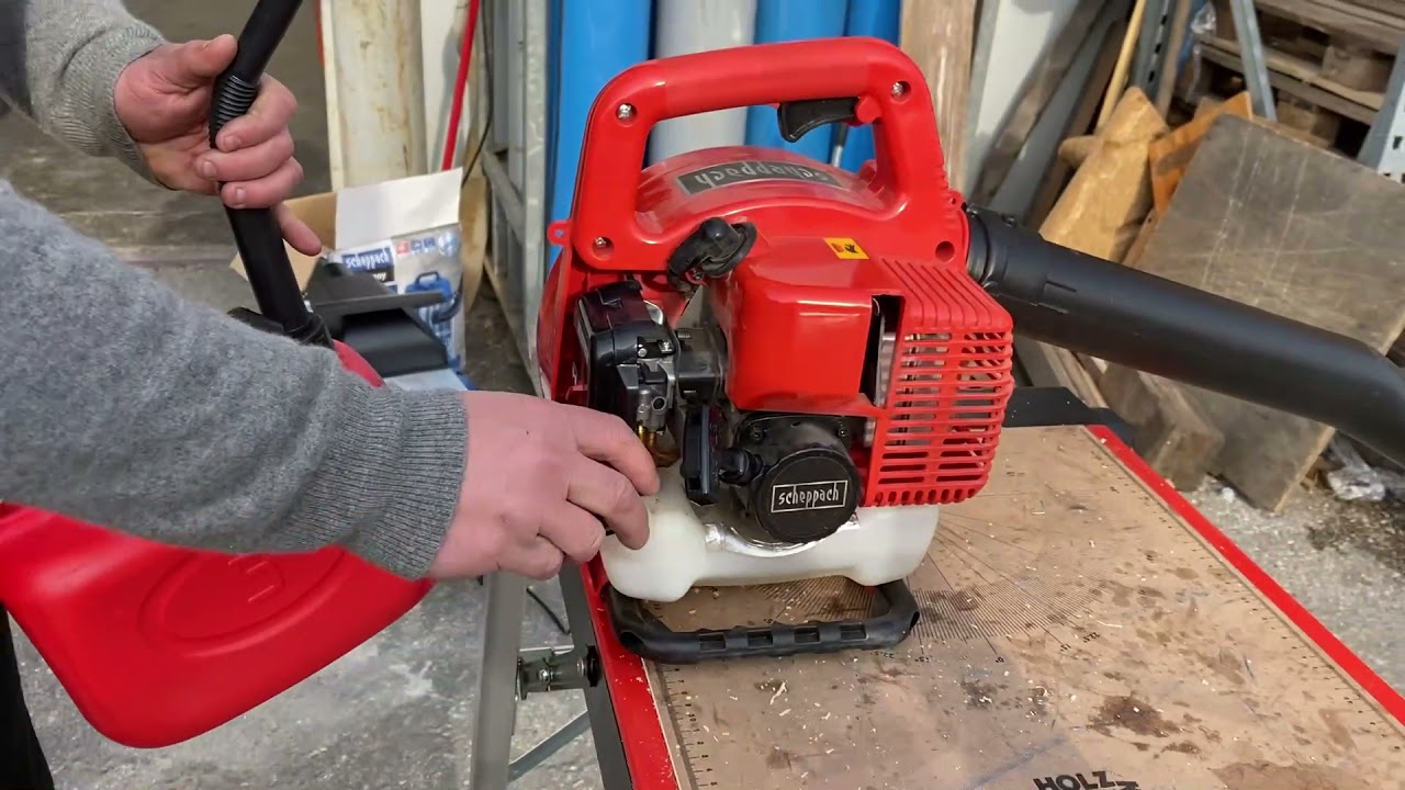 Soffiatore e Aspiratore Scheppach LBH2600P-Istruzioni per l'uso! - Tutorial 2 minuti-Team GLS72