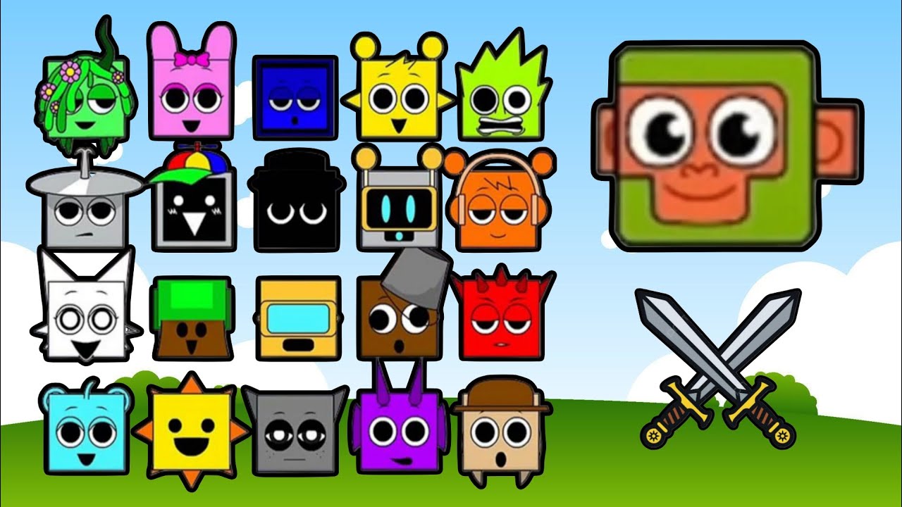 Brainrots 🆚 Sprunki :  Ultimate Knife Arena