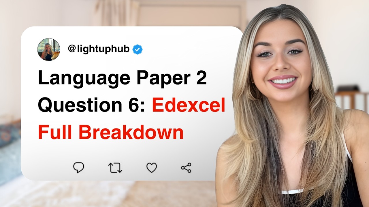 Языковой экзамен 2, вопрос 6: Полная разбивка Edexcel