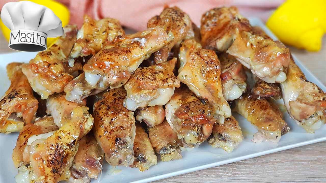 Si pruebas estas Alitas de pollo al ajillo te aseguro que no querrás otras. ¡COMPRUEBALO!