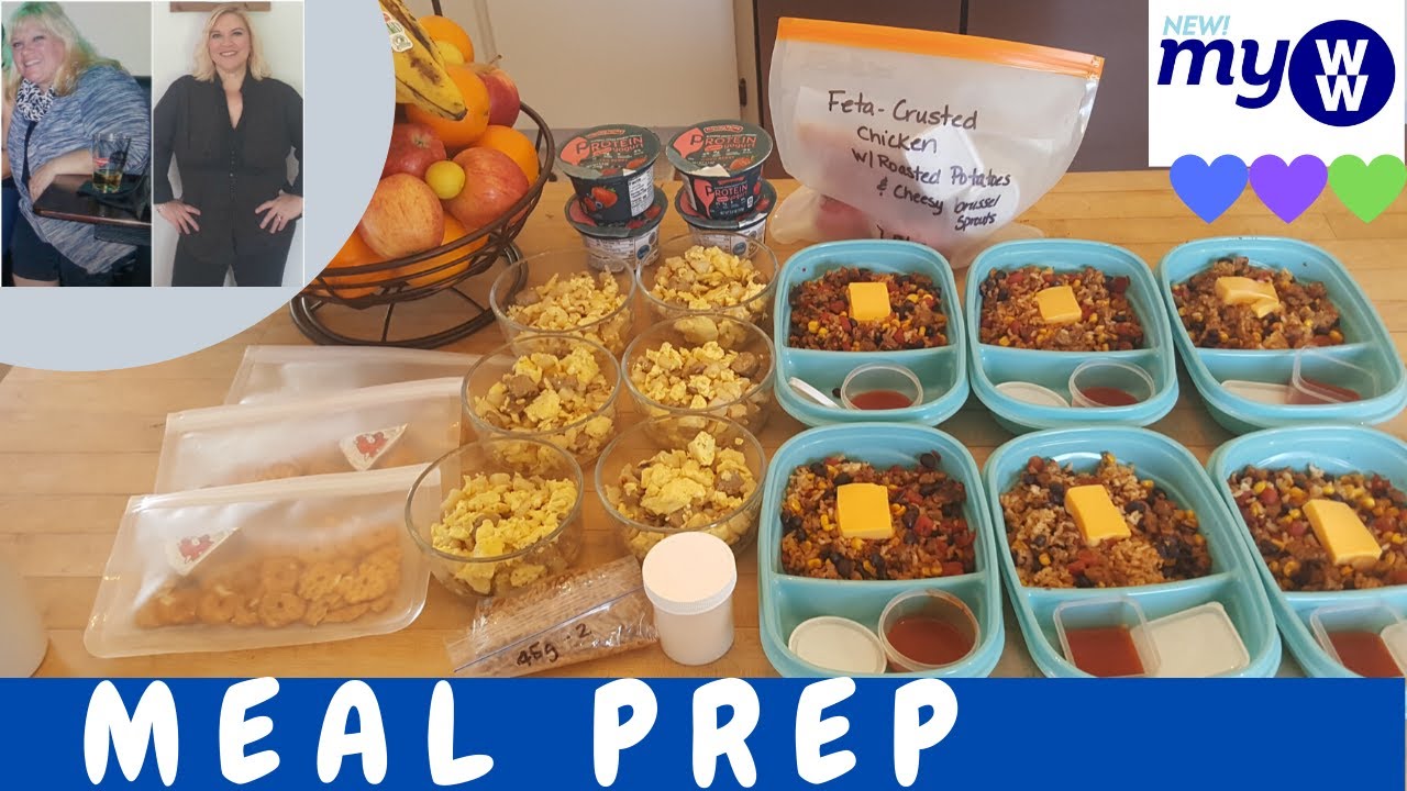 CHICKEN SAUSAGE BREAKFAST BOWLS 🍲 | TACO CASSEROLE 🌮 | MEAL PREP | MyWW💙💜💚