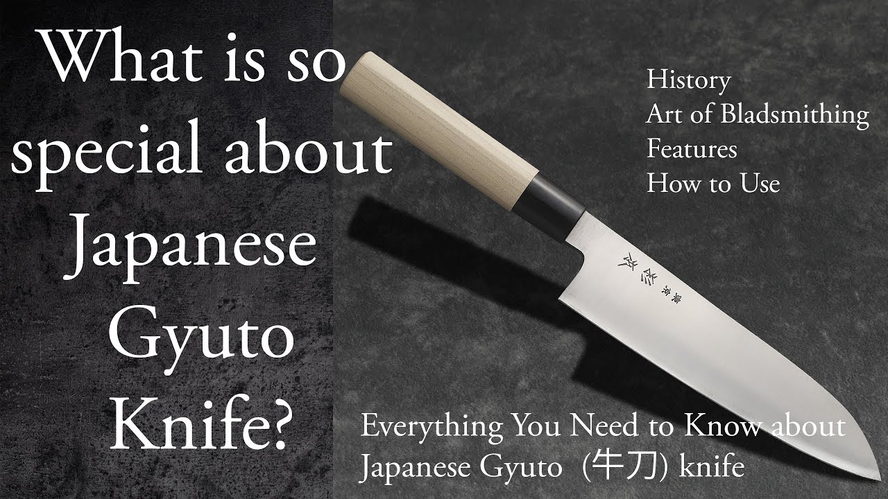 Gyuto Knife - Everything You Need to Know about Japanese Gyuto (牛刀) knife- History, Functions & more