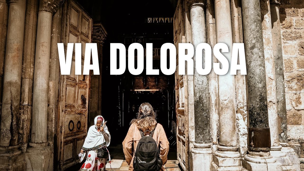 Via Dolorosa en Jerusalén y el Santo Sepulcro | Video Tour 4K