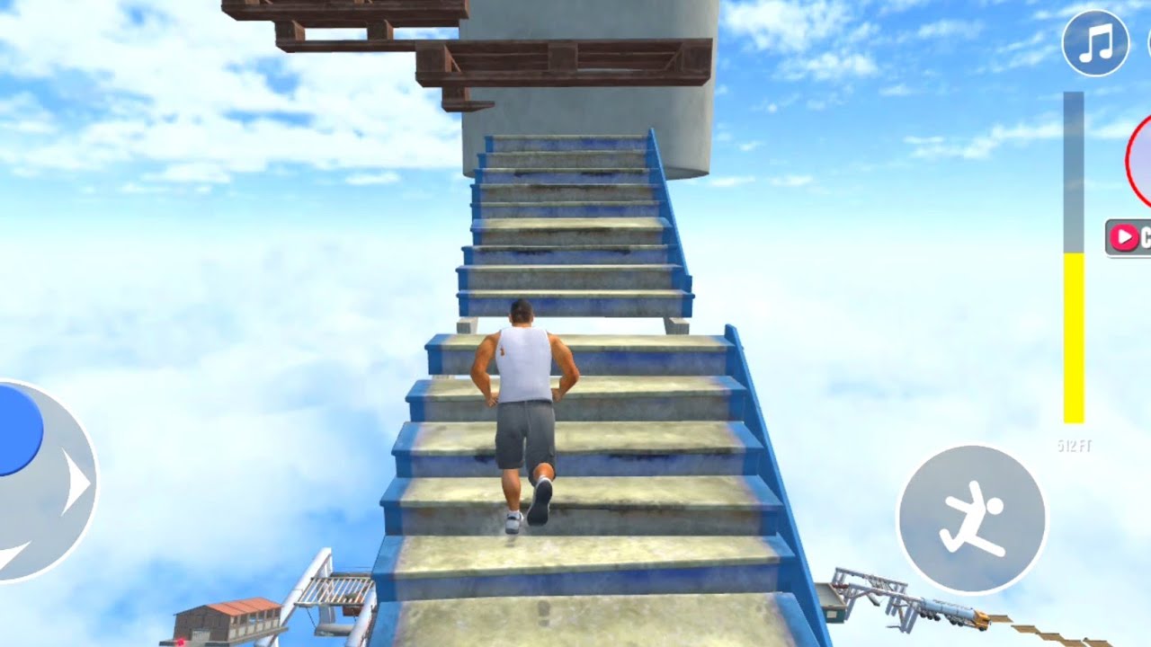 Impossible Only Go Up Parkour Simulator Gameplay