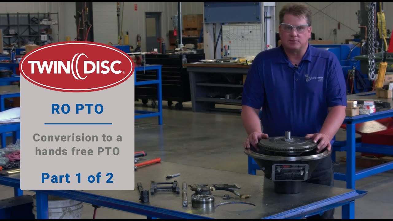 Twin Disc RO PTO Conversion | PJ Power - Part 1