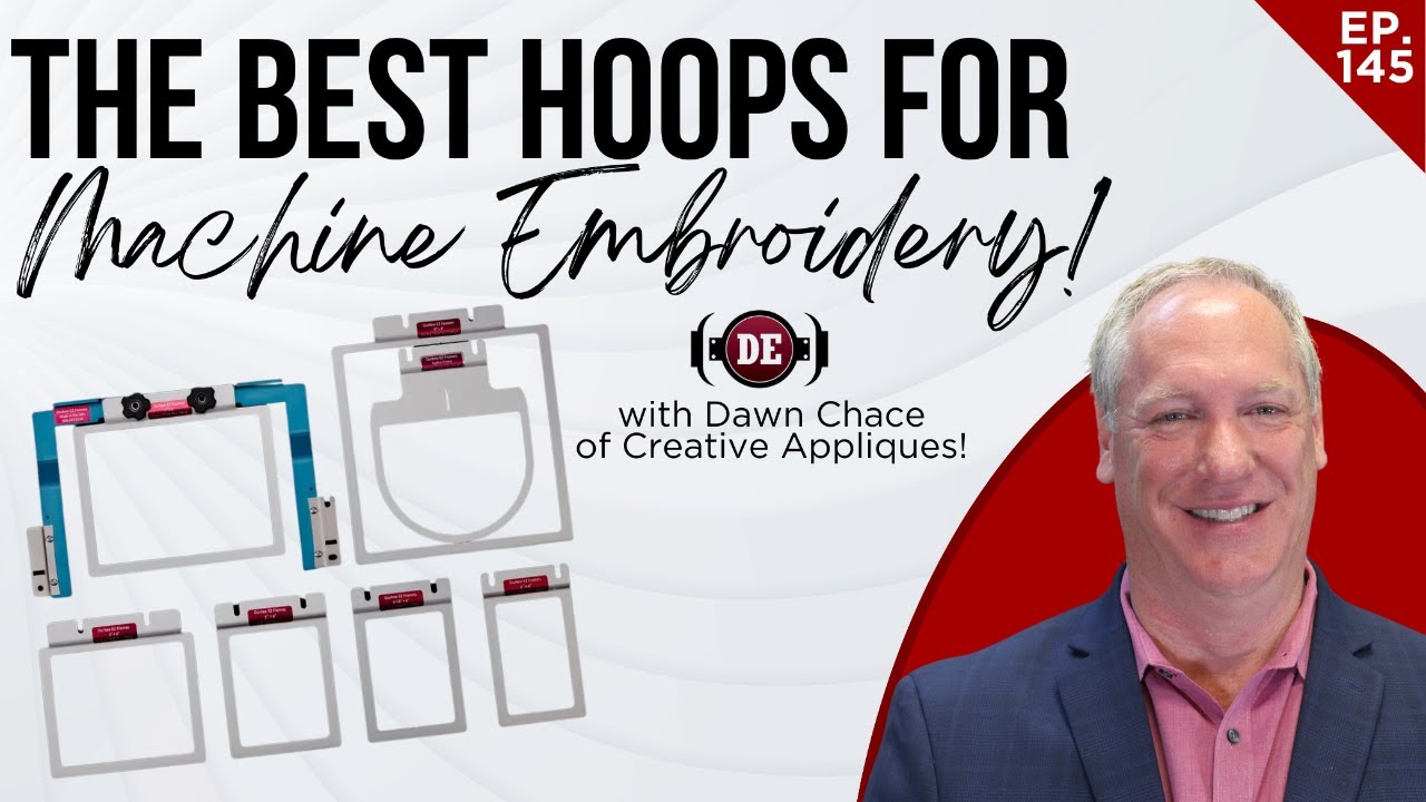 THESE ARE THE BEST HOOPS FOR MACHINE EMBROIDERY! + Why You Need Them!🤩❤🧵