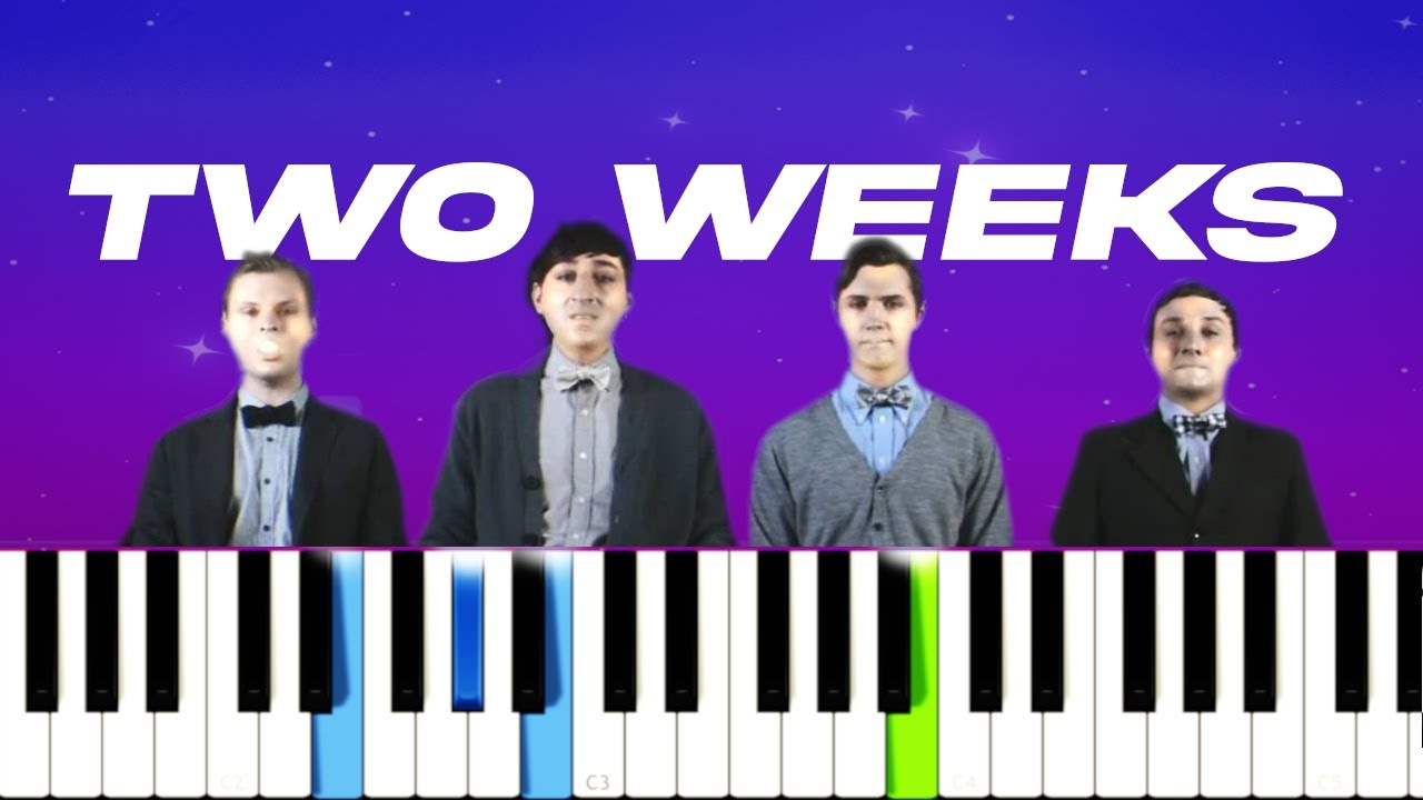 Grizzly Bear - Two Weeks (Piano Tutorial)