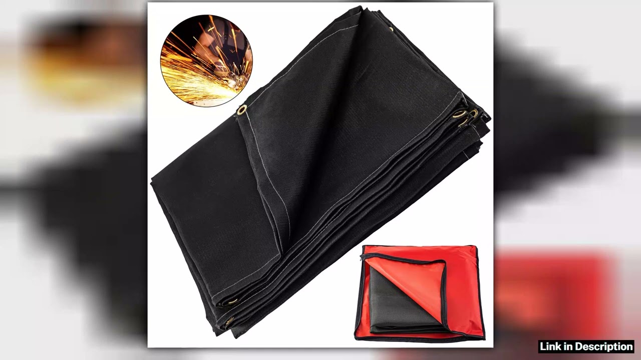 SucceBuy Welding Firesafe Fiberglass Blanket Emergency Survival Flame Retardant Safety Protective E