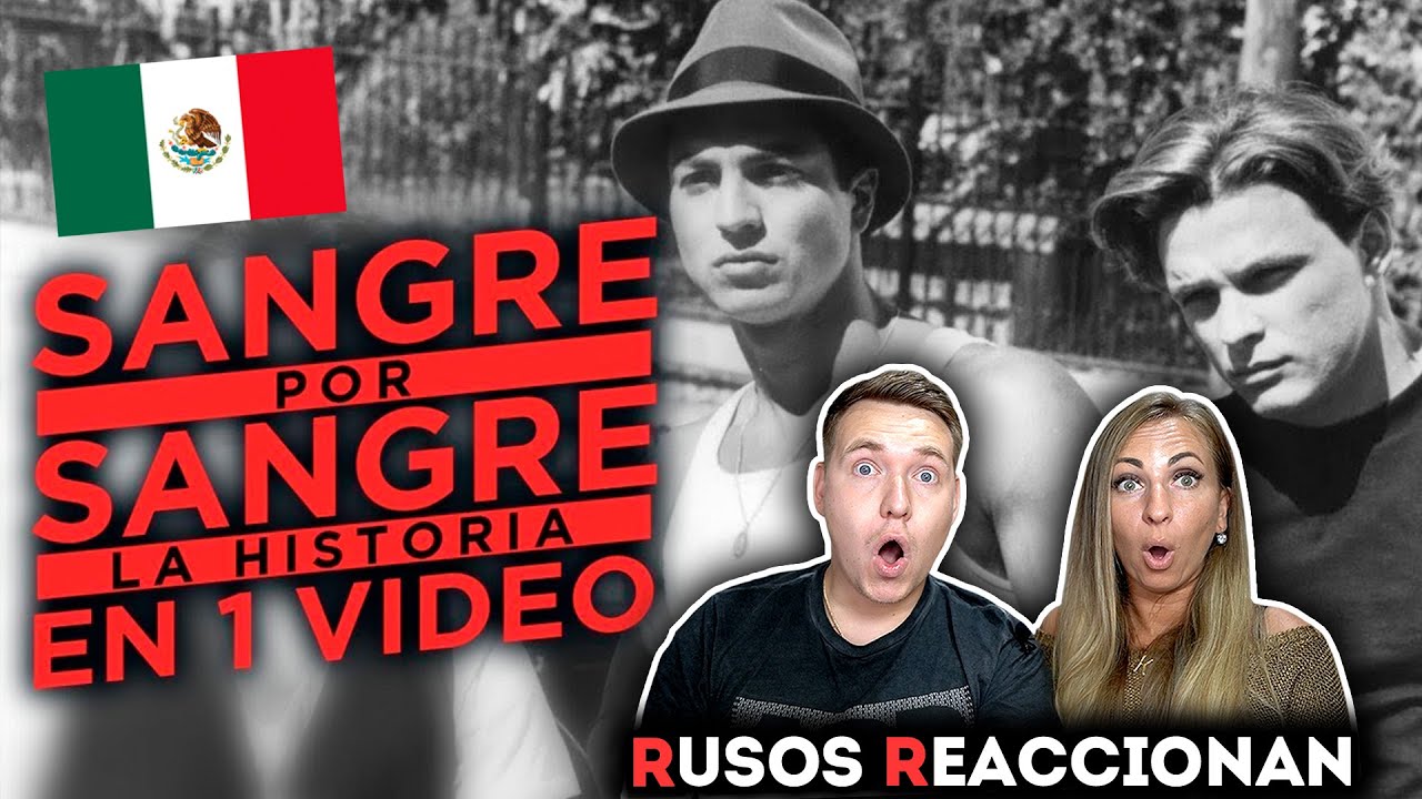 RUSOS REACCIONAN a SANGRE POR SANGRE - PELICULA MEXICANA 🇲🇽