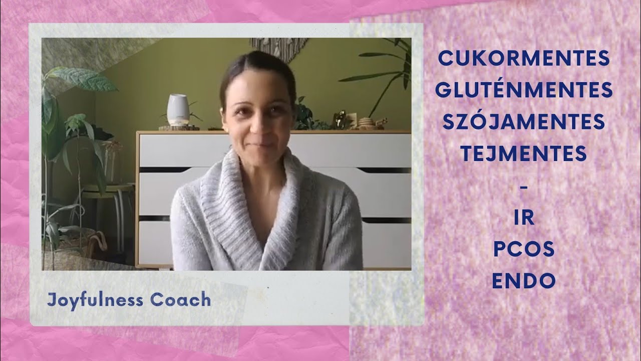 Cukormentes gluténmentes szójamentes tejmentes live 🌸 (IR, PCOS, ENDO)