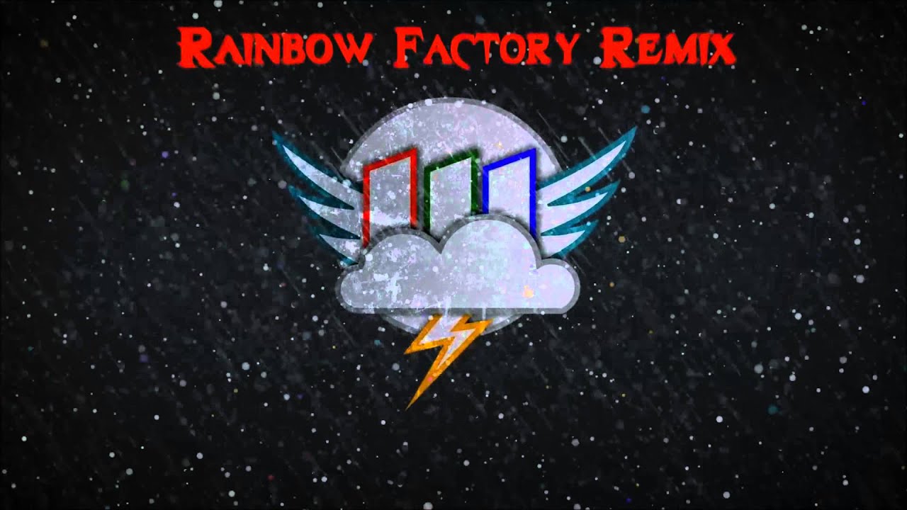 Steampowered Clock - Rainbow Factory Remix