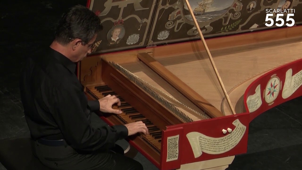 Scarlatti : Sonate en ré mineur K 89 L 211, par Enrico Baiano - #Scarlatti555