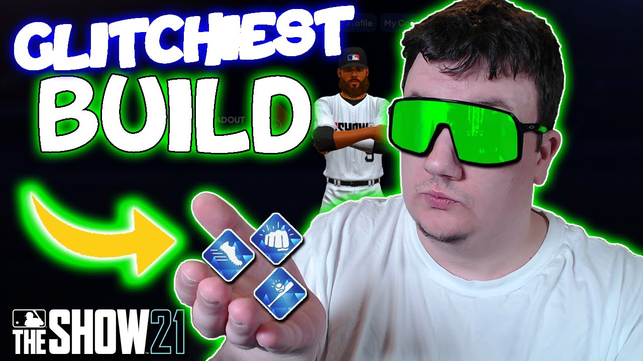*GLITCHIEST BUILD* BEST PERKS, EQUIPMENT FOR BALLPLAYER MLB THE SHOW 21 [DIAMOND DYNASTY, RTTS]