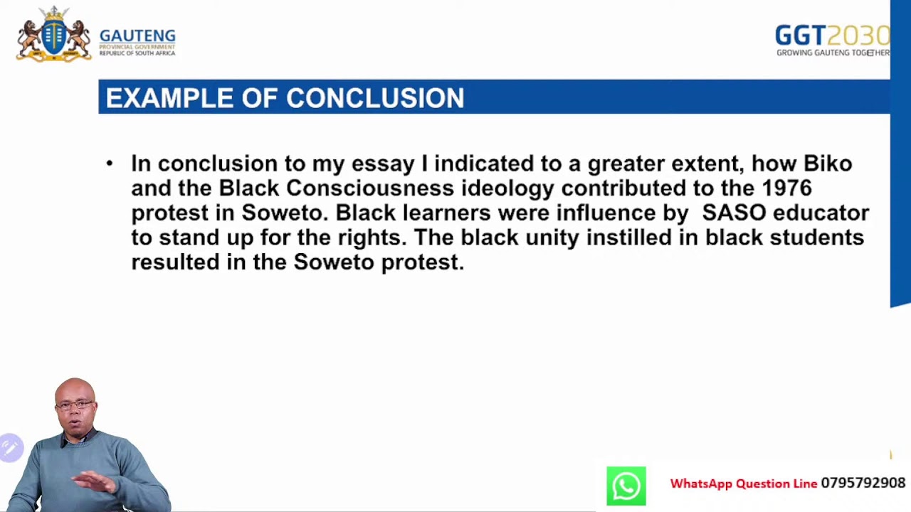 HISTORY GRADE 12 : REVISION