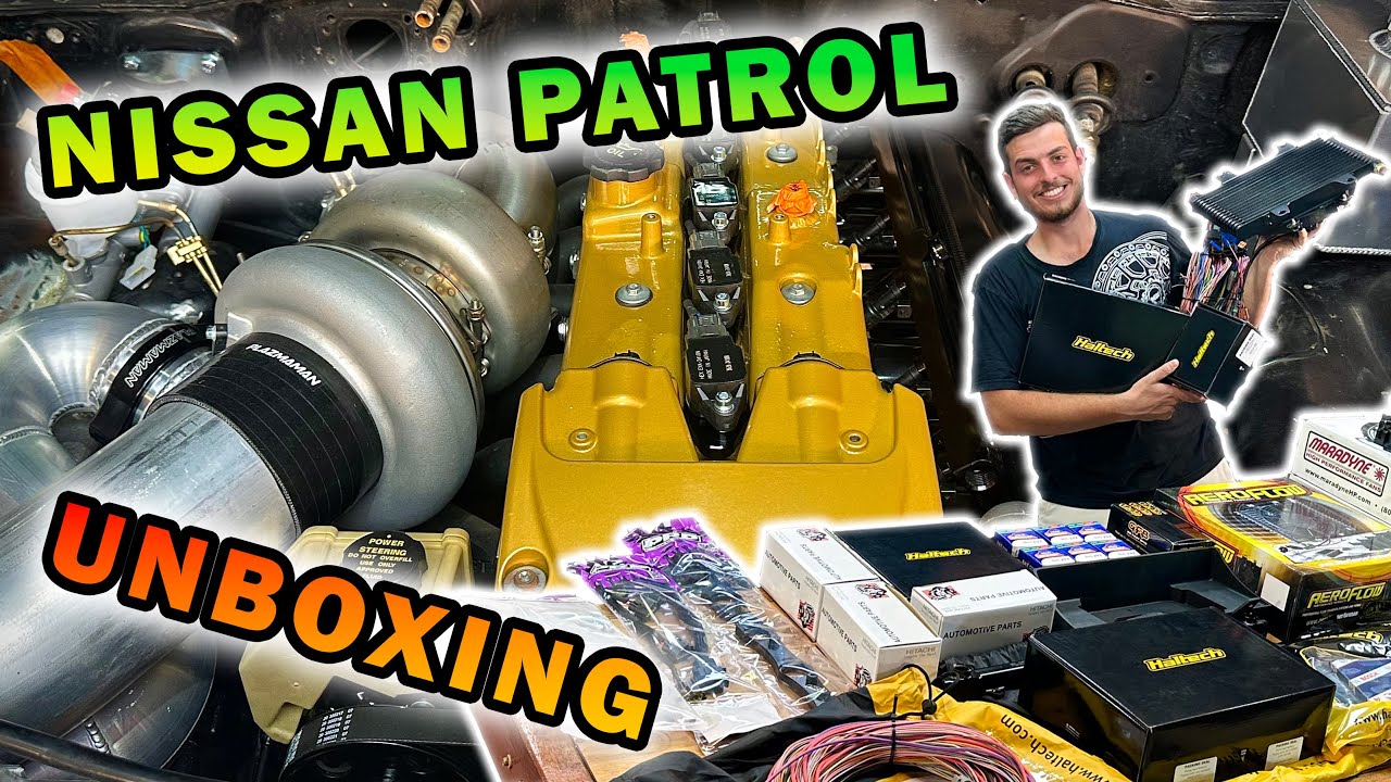 Haltech Unboxing + R35 Coil Packs & Injector Install | 1000HP BARRA SWB Nissan Patrol Build [EP 20]