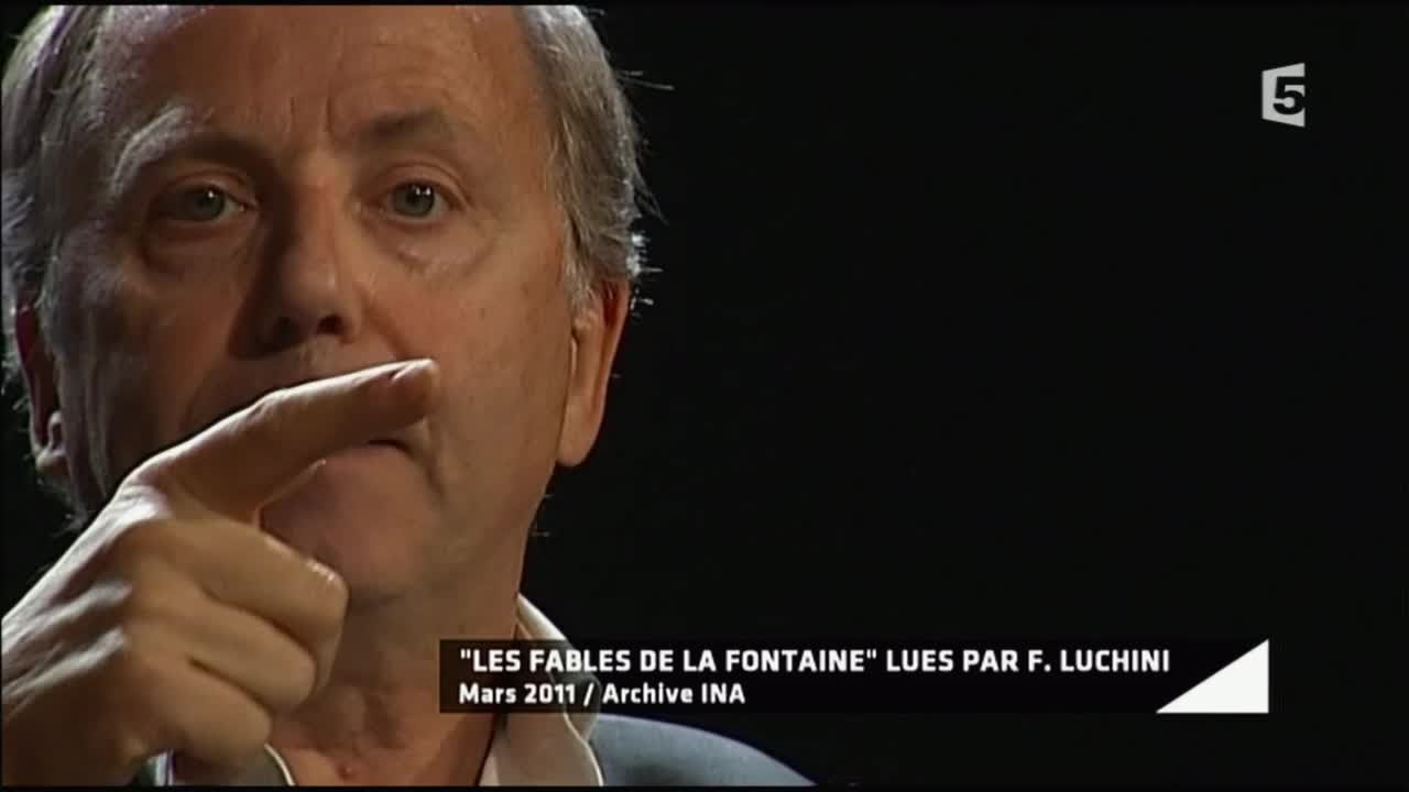 Le portrait de Fabrice Luchini - Entr&eacute;e libre