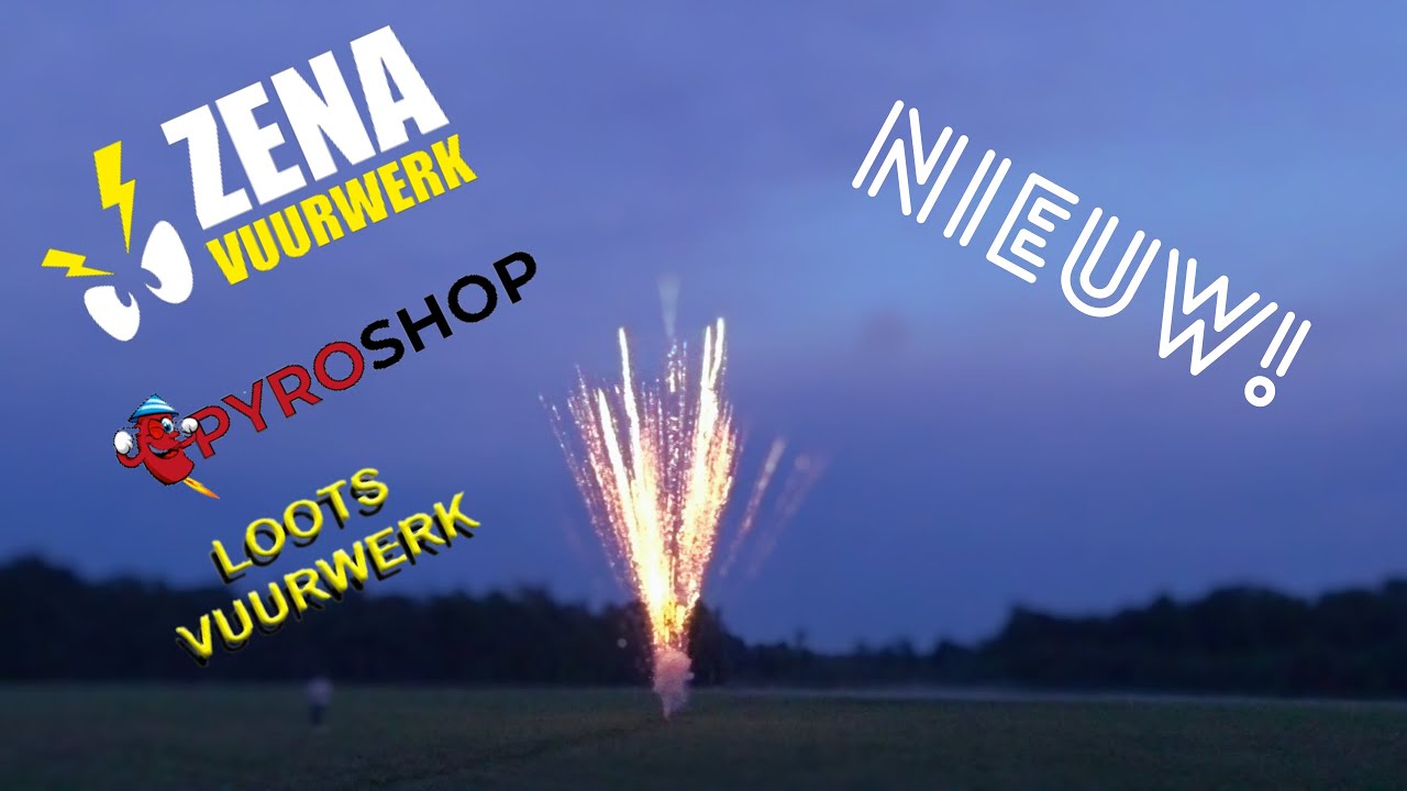 NIEUW BELGISCH VUURWERK AFSTEKEN!