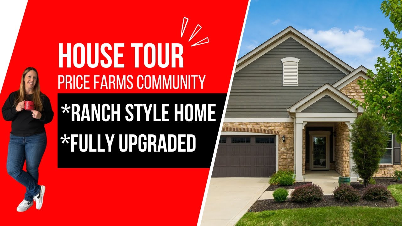 Low Maintenance Luxury in Price Farms | Delaware OH Home Tour