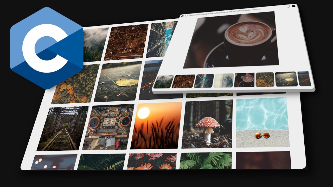 Making a GUI Image Gallery Viewer in pure C
